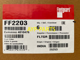 FF2203 (CASE OF 6) FLEETGUARD FUEL FILTER BF7760 for Cummins ISX Engines a091