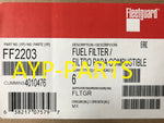 FF2203 (6 PACK) FLEETGUARD FUEL FILTER BF7760 for Kenworth Peterbilt ISX Engines a091