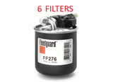 FF276 (6 PACK) FLEETGUARD FUEL FILTER BF46001 for Sprinter Vans with OM642 Engines a926