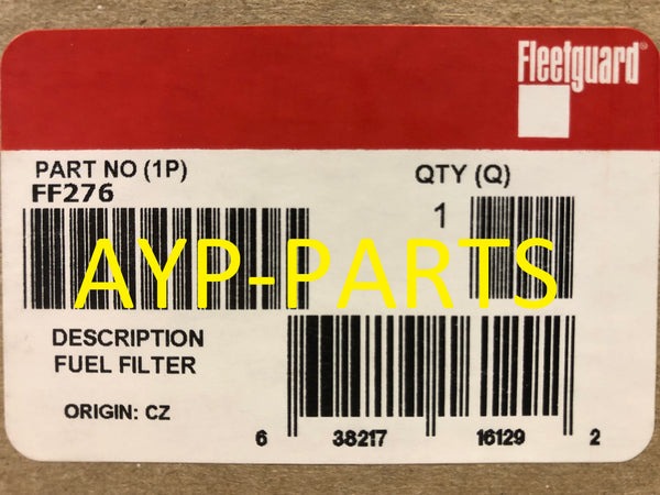 FF276 FLEETGUARD FUEL FILTER BF46001 for SPRINTER VANS a874
