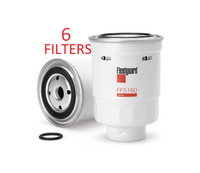 FF5160 (6 PACK) FLEETGUARD FUEL FILTER BF7534 Chevrolet GMC Dodge Komatsu Toro a691