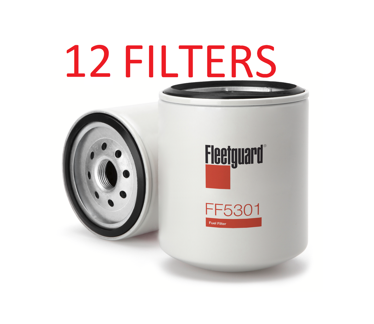FF5301 (CASE OF 12) FLEETGUARD FUEL FILTER BF1224 Carrier & Thermo-Kin ...
