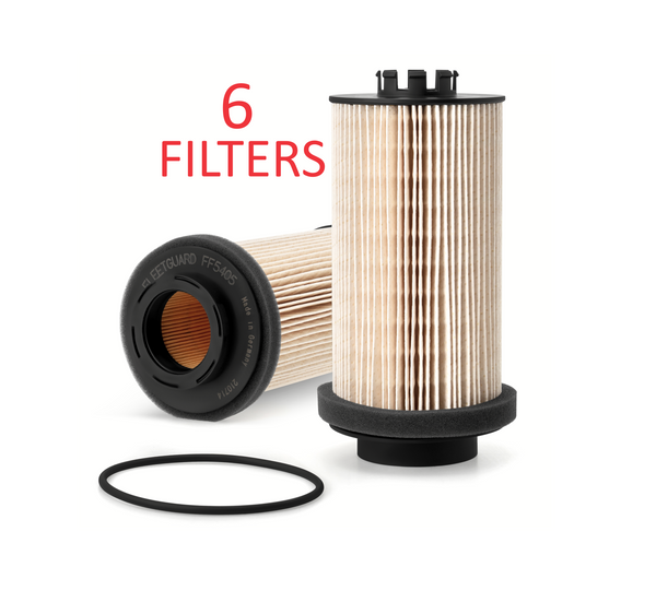 FF5405 (6 PACK) FLEETGUARD FUEL FILTER PF7761 Mercedes OM501LA OM502LA Engines a815