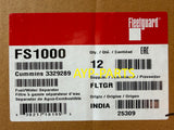 FS1000 (CASE OF 12) FLEETGUARD FUEL FILTER BF1259 Caterpillar Cummins Celect Eng a241