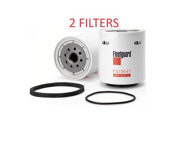 FS19547 (2 PACK) FLEETGUARD FUEL FILTER BF1345-O a719 – Auto/Truckparts