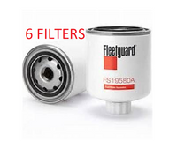 FS19580A (6 PACK) FLEETGUARD FUEL FILTER BF9894 APU ThermoKing Reefer Units a271