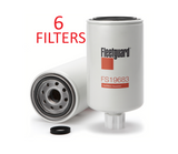 FS19683 (6 PACK) FLEETGUARD FUEL FILTER BF1268 for CAT C9, C10, C11, C12, C15 Engs. a636
