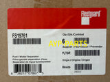 FS19761 (CASE OF 6) FLEETGUARD FUEL FILTER PF7894 FH230 FH233 382 233 Series Housings a048