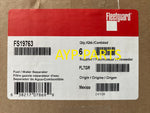 FS19763 (CASE OF 6) FLEETGUARD FUEL FILTER PF7928 for Cummins Hitachi IHC Navistar a454