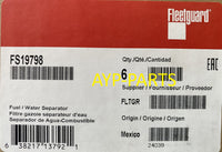 FS19798 (CASE OF 6) FLEETGUARD FUEL FILTER BF1347-O, BF46098-O a891