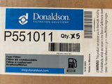 P551011 (5 PACK) DONALDSON FUEL FILTER PF9804 FS19915 for Davco 482 Fuel Pro Series p026