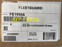 FS19966 (CASE OF 6) FLEETGUARD FUEL FILTER BF1386-O Mack CXU613 GU713, Volvo VHD64 a410