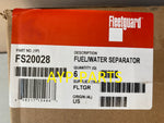 FS20028 (CASE OF 6) FLEETGUARD FUEL FILTER BF1360-O Blue Bird Hino Mercedes Nissan a363