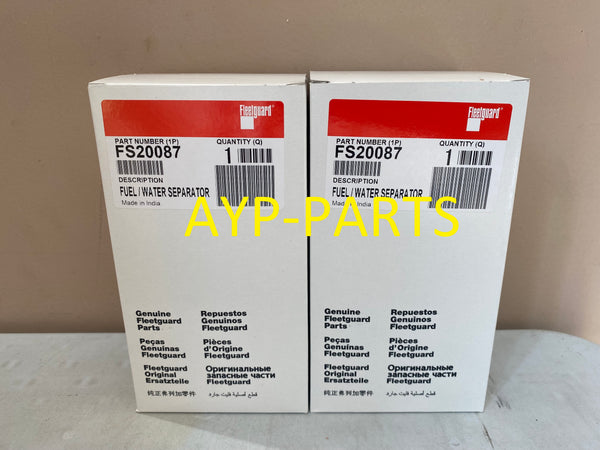 FS20087 (2 PACK) FLEETGUARD FUEL FILTER PF7986 Caterpillar CT660 Maxxforce 11 13 N13 a025