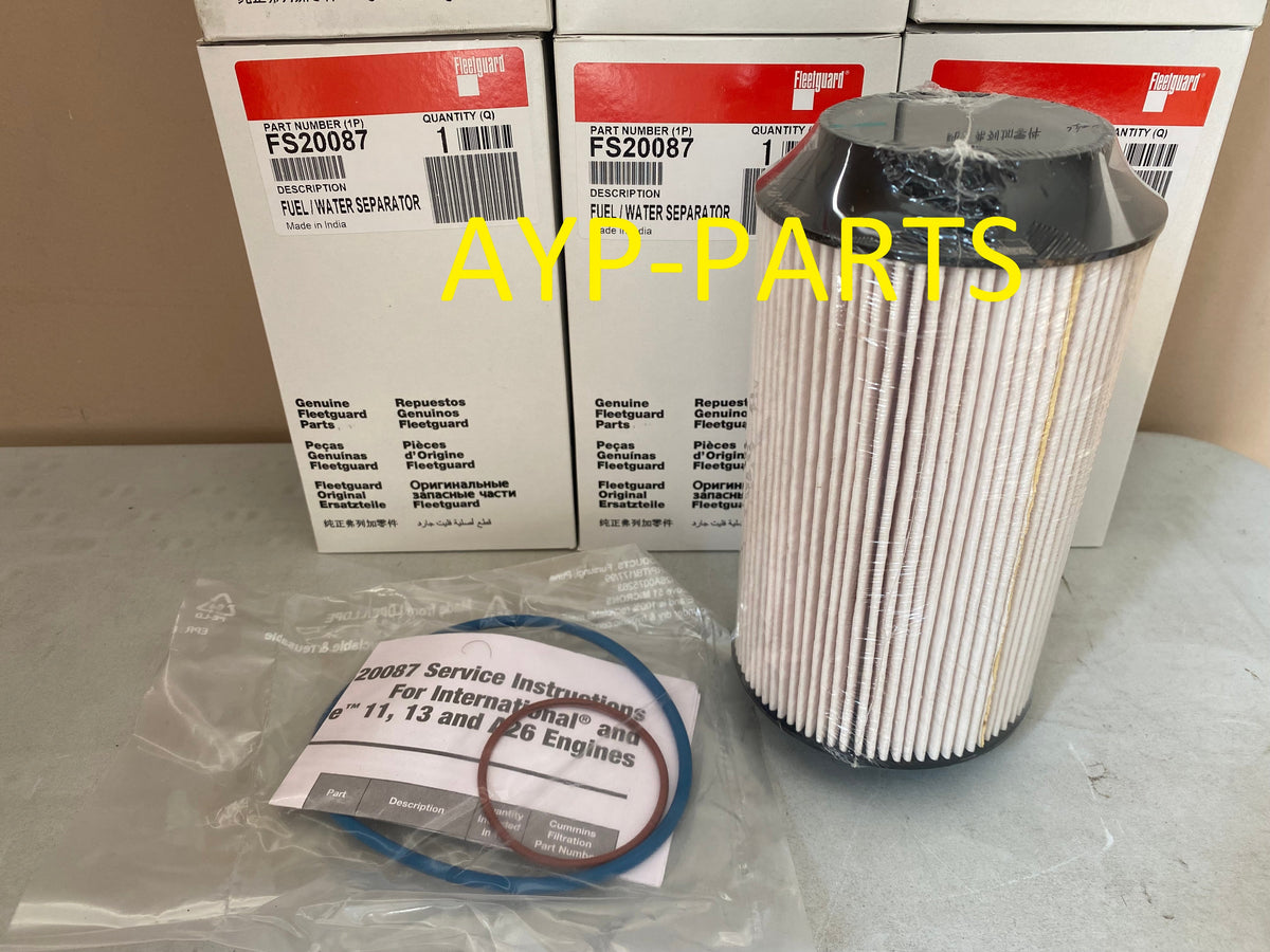 FS20087 (6 PACK) FLEETGUARD FUEL FILTER PF7986 Caterpillar CT660 Maxxf ...