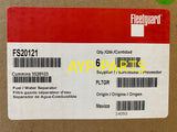 FS20121 (CASE OF 6) FLEETGUARD FUEL FILTER BF46266-SPS a128