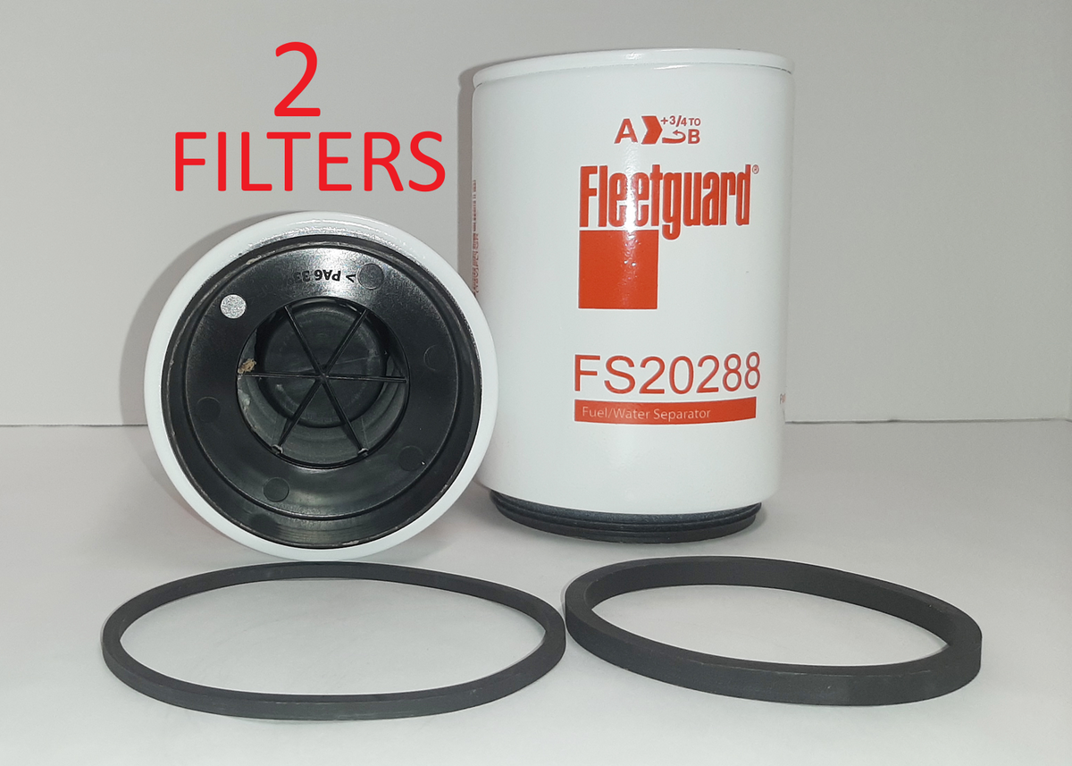 FS20288 (2 PACK) FLEETGUARD FUEL FILTER BF46169-O a448 – Auto/Truckparts