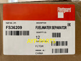 FS36209 (CASE OF 12) FLEETGUARD FUEL FILTER ISF Engine Series a282