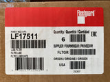 LF17511 (CASE OF 6) FLEETGUARD OIL FILTER P7505 for DD13 DD15 DD16 a029