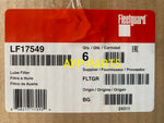 LF17549 (CASE OF 6) FLEETGUARD OIL FILTER P7494 for MaxxForce 11 & 13 Engines a139