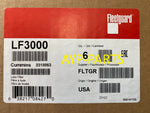 LF3000 (CASE OF 6) FLEETGUARD OIL FILTER BD103 For Cummins Engines, Komatsu International a155