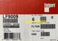 LF9009 (CASE OF 6) FLEETGUARD OIL FILTER BD7309 Cummins Case Kobelco Komatsu IHC Volvo a183