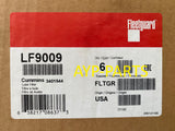 LF9009 (CASE OF 6) FLEETGUARD OIL FILTER BD7309 Cummins Case Kobelco Komatsu IHC Volvo a183