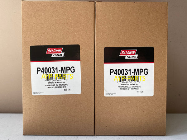 P40031-MPG (2 PACK) BALDWIN OIL FILTER LF17557 a249