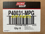 P40031-MPG (CASE OF 6) BALDWIN OIL FILTER LF17557 a536