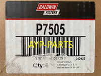 P7505 (CASE OF 6) BALDWIN OIL FILTER LF17511 DD13 DD15 DD16 a073