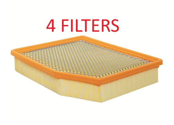 PA10416 (4 PACK) BALDWIN AIR FILTER a545