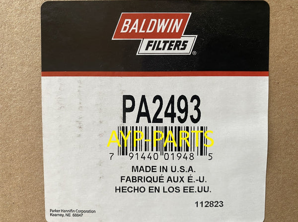 PA2493 BALDWIN AIR FILTER AF1616 AF1616M GMC Mack Western Star White a306