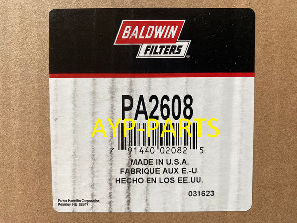 PA2608 BALDWIN AIR FILTER AF996M for Peterbilt 377 378 379 385 387 a197