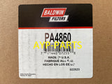 PA4860 BALDWIN AIR FILTER AF25160 Peterbilt 330 Caterpillar 6.6L 7.2L & 5.9L 8.3L a390