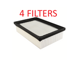 PA5314 (4 PACK) BALDWIN AIR FILTER AF55770 for John Deere Equipment a908