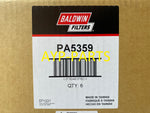 PA5359 (CASE OF 6) BALDWIN CABIN AIR FILTER AF26427 Freightliner M2 a431