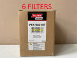PE17002-KIT (6 PACK) BALDWIN UREA DEF FILTER KIT UF106 Cascadia and Cummins ISX a842