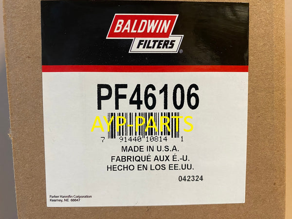 PF46106 BALDWIN FUEL FILTER FS20260 a752
