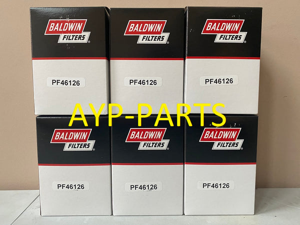 PF46126 (6 PACK) BALDWIN FUEL FILTER FF5995 for GM 6.6L and 3.0L Diesel a754