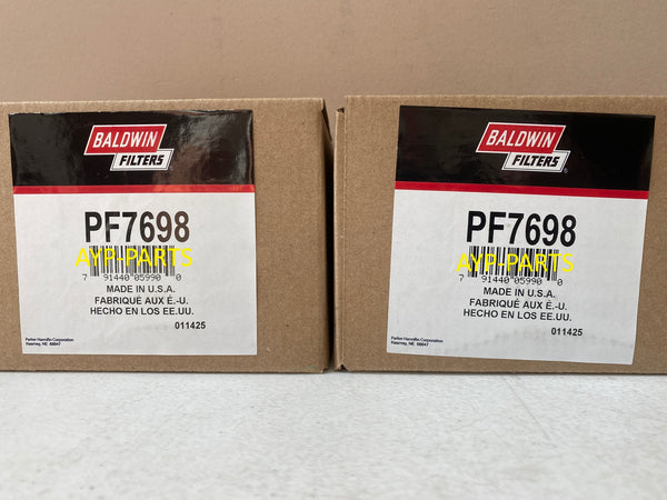 PF7698 (2 PACK) BALDWIN FUEL FILTER FF5418 Ford & Int. w/ 7.3L a185