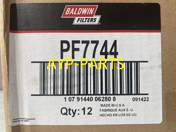 PF7744 (CASE OF 12) BALDWIN FUEL FILTER FF5369W Freightliner International Peterbilt a313