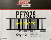 PF7928 (CASE OF 12) BALDWIN FUEL FILTER FS19763 For Cummins Hitachi IHC Navistar a174