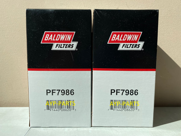 PF7986 (2 PACK) BALDWIN FUEL FILTER FS20087 Caterpillar CT660 Maxxforce 11 13 N13 a355