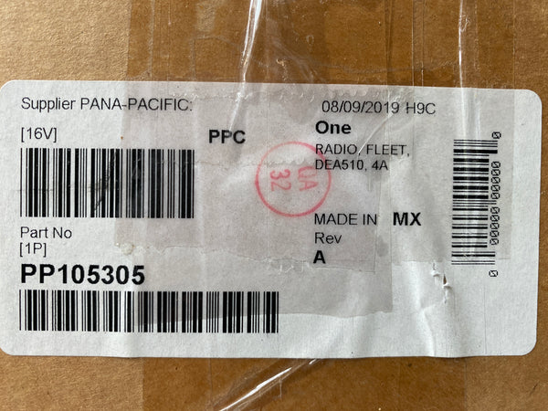 PP105305  NEW PANA-PACIFIC APTIV HEAVY DUTY AM/FM STEREO RECEIVER W/ WEATHERBAND p012
