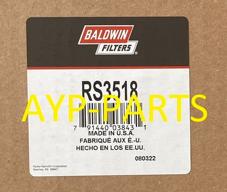 RS3518 BALDWIN AIR FILTER AF25139M a152 – Auto/Truckparts