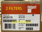 AF25119 (2 PACK) FLEETGUARD AIR FILTER RS5387-KIT a422