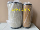AF25156 OUTER AF25155 INNER FLEETGUARD AIR FILTER SET Cummins QSB7 a361