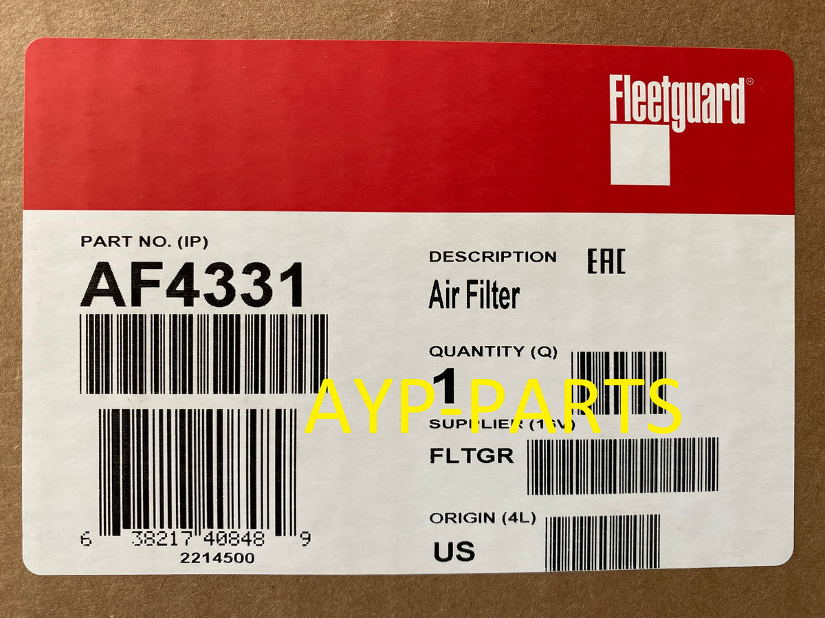 AF4331 FLEETGUARD AIR FILTER CA30132 a611 – Auto/Truckparts