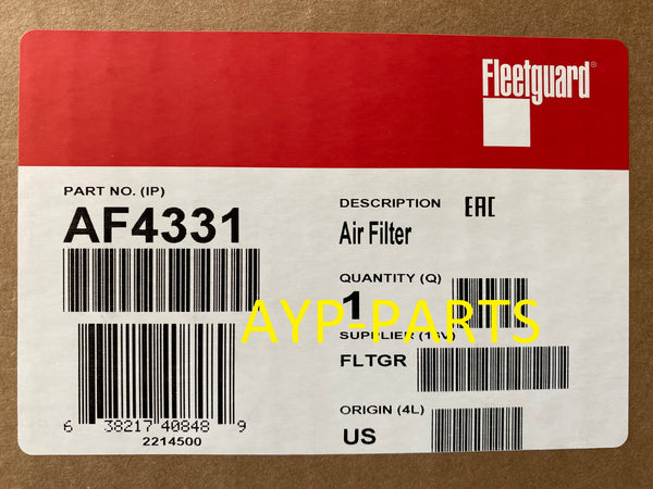 AF4331 FLEETGUARD AIR FILTER CA30132 a611