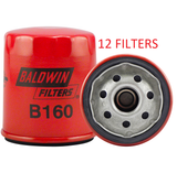 B160 (CASE OF 12) BALDWIN OIL FILTER LF16242 GMC Light-Duty Trucks; VM Engines a215